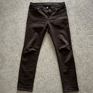 Banana Republic Brown Traveler slim fit pants 31x32